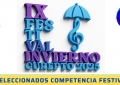 Nómina de participantes clasificados para la IX versión del Festival de Invierno 2025 Nómina de participantes clasificados para la IX versión del Festival de Invierno 2025